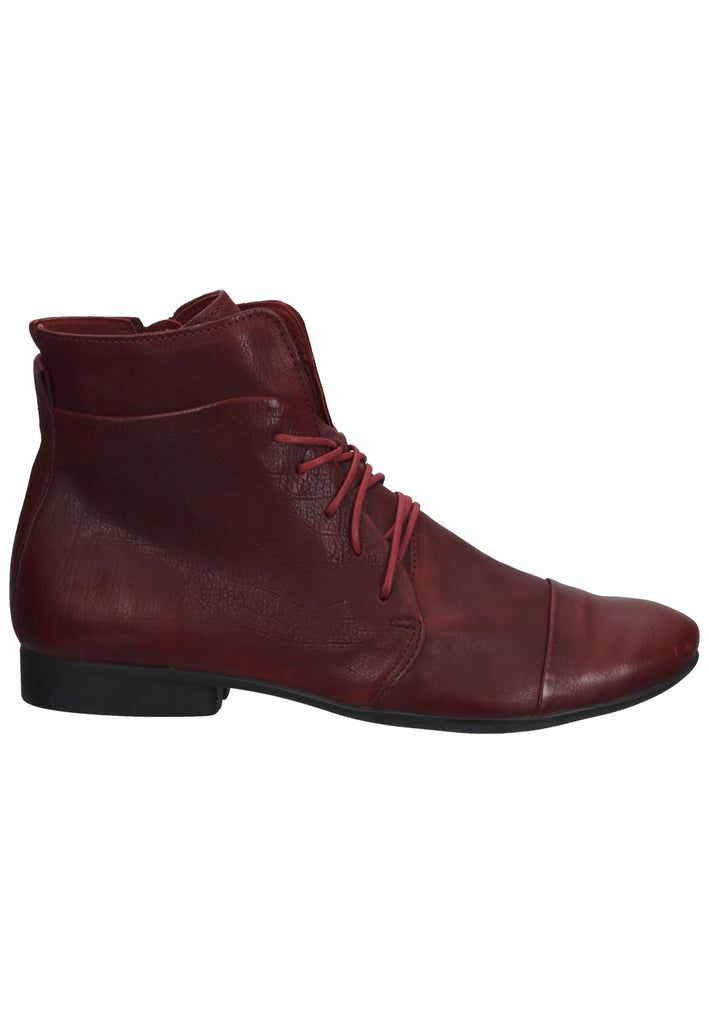 Think! Stiefelette Nappaleder Rot