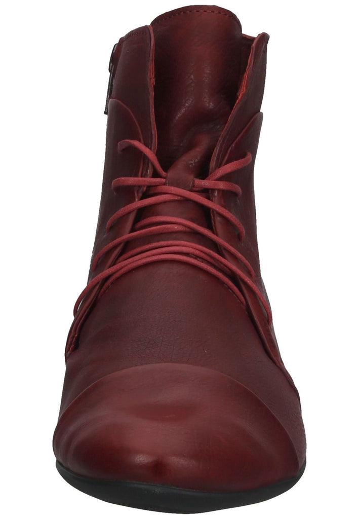 Think! Stiefelette Nappaleder Rot