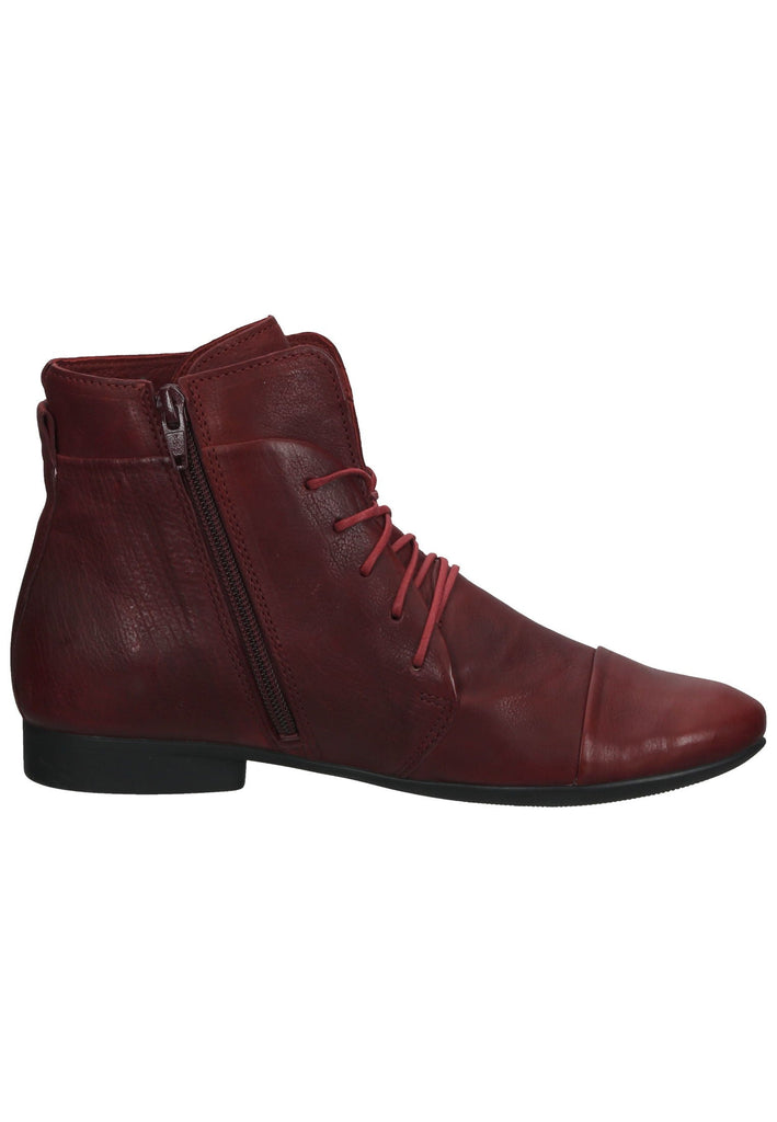 Think! Stiefelette Nappaleder Rot