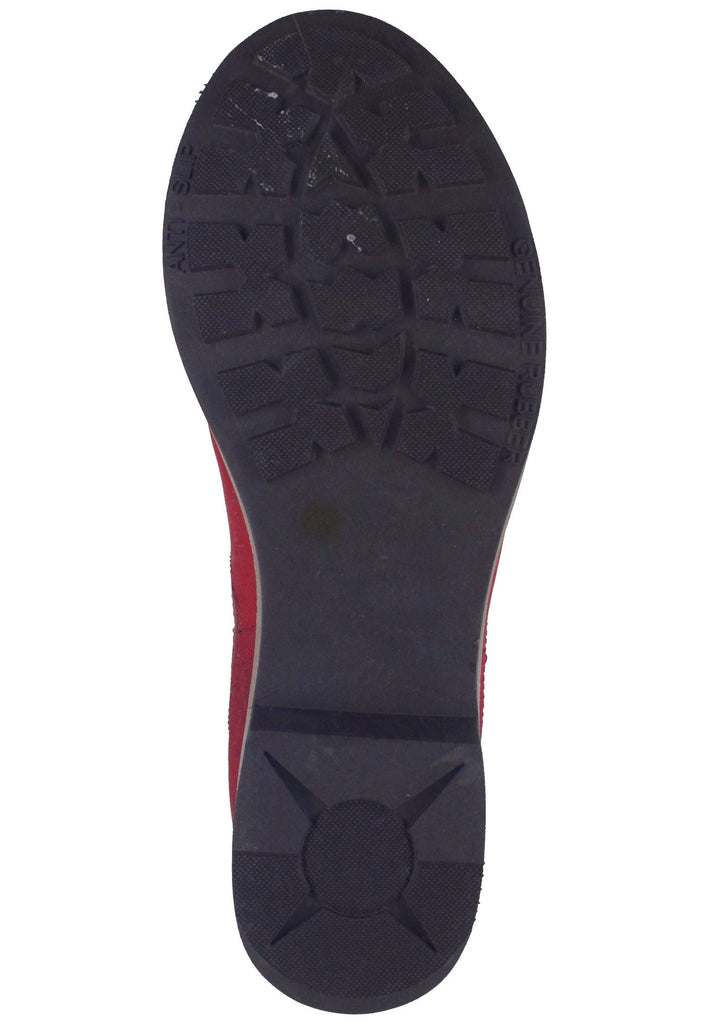 Think! Stiefelette Nappaleder Rot