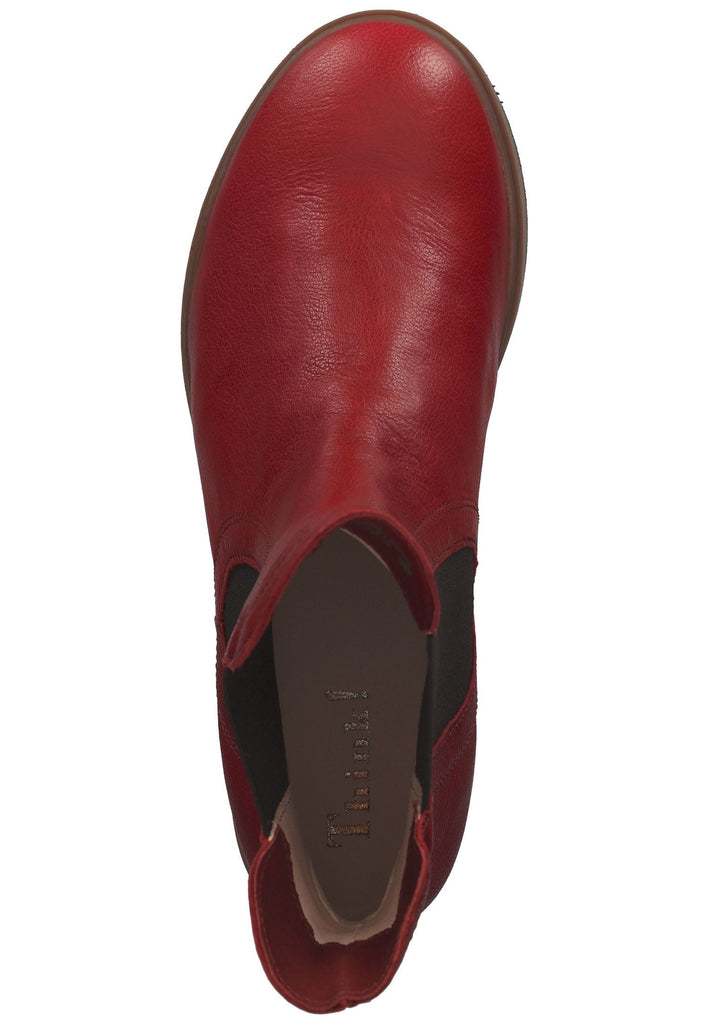Think! Stiefelette Nappaleder Rot