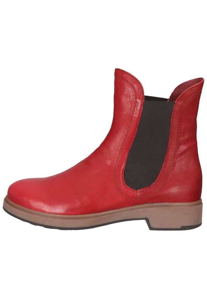 Think! Stiefelette Nappaleder Rot