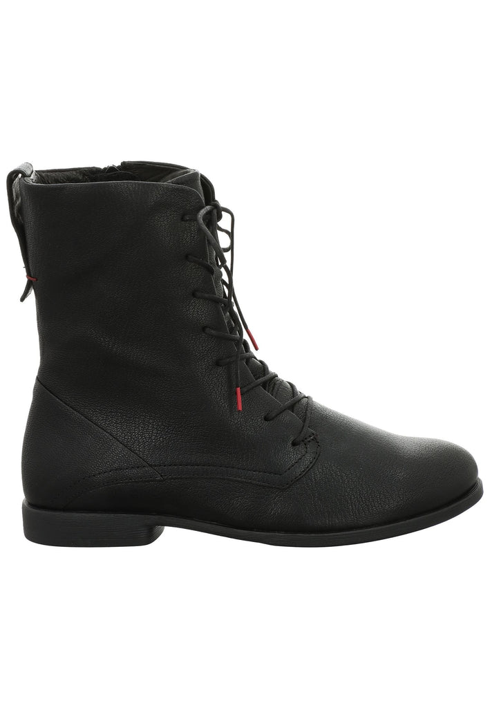 Think! Stiefelette Nappaleder Schwarz