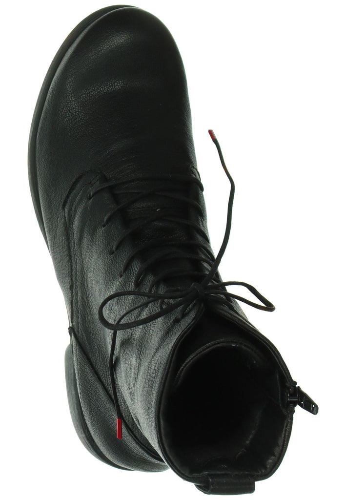 Think! Stiefelette Nappaleder Schwarz