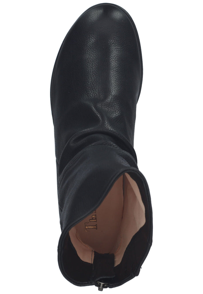 Think! Stiefelette Nappaleder Schwarz