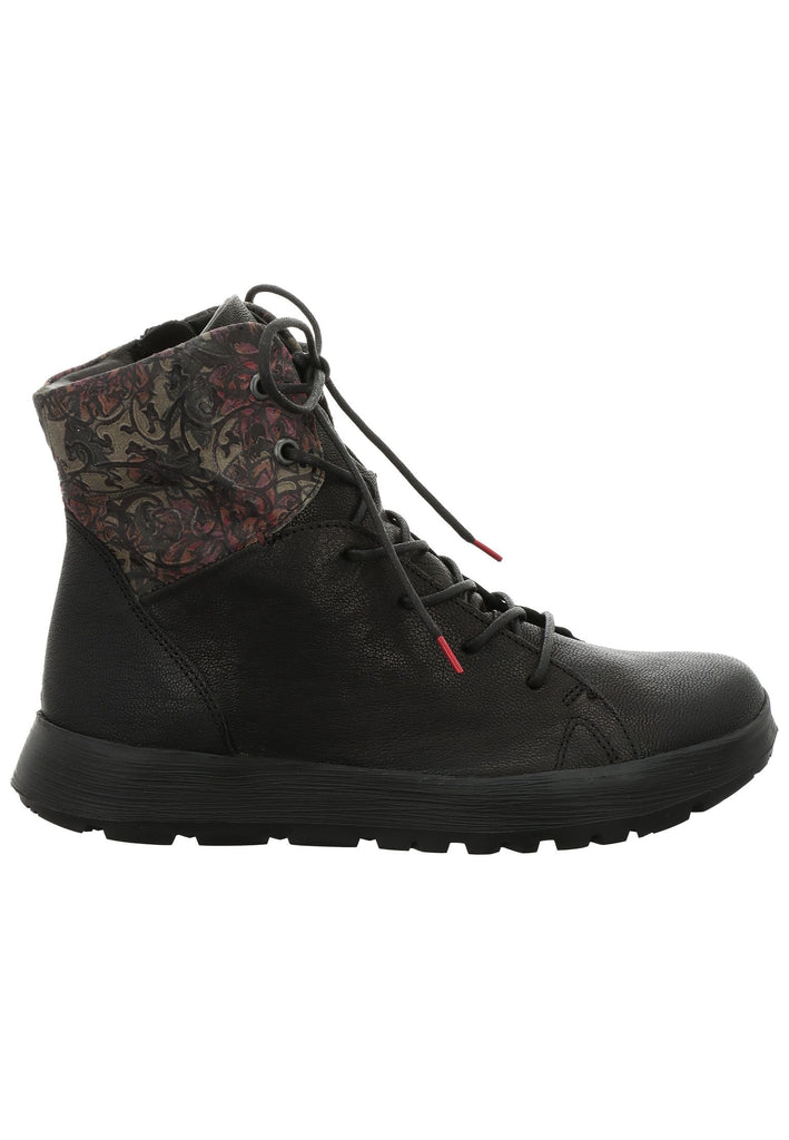 Think! Stiefelette Nappaleder Schwarz
