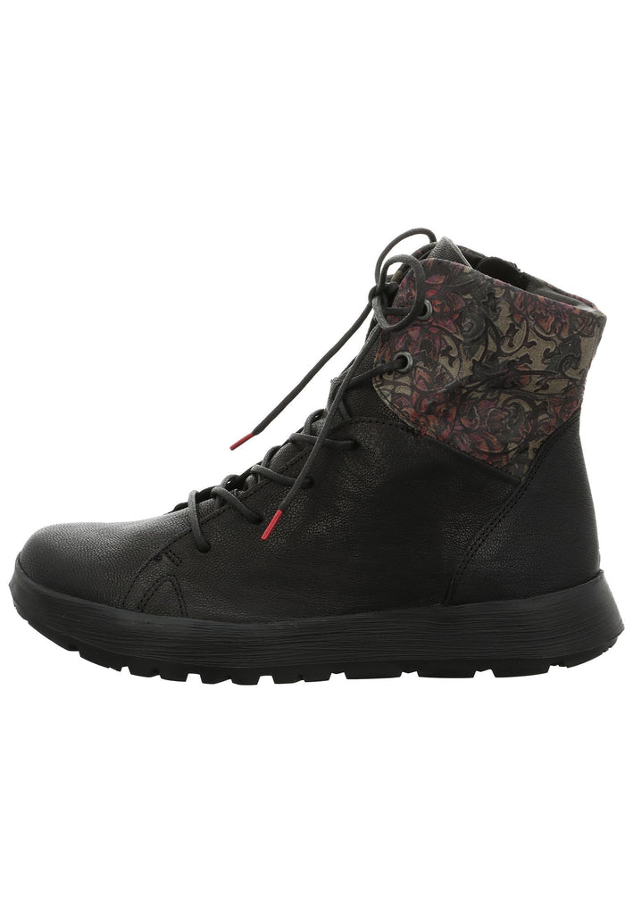 Think! Stiefelette Nappaleder Schwarz