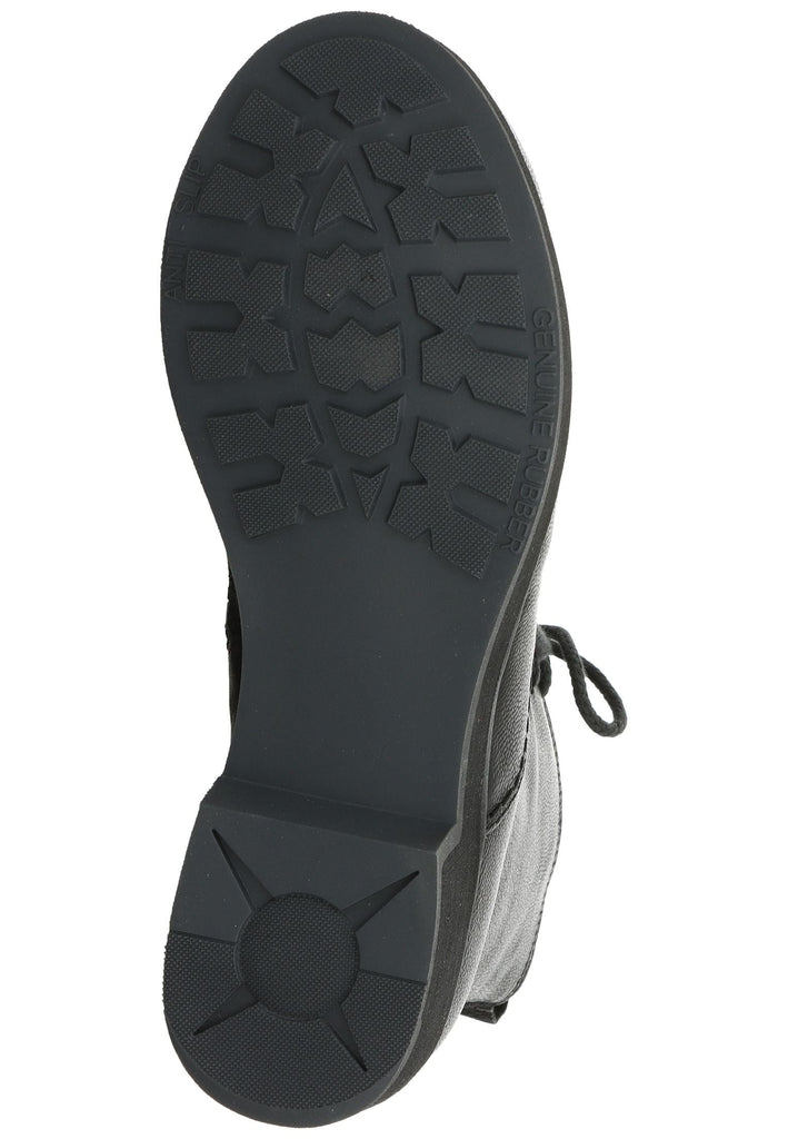 Think! Stiefelette Nappaleder Schwarz