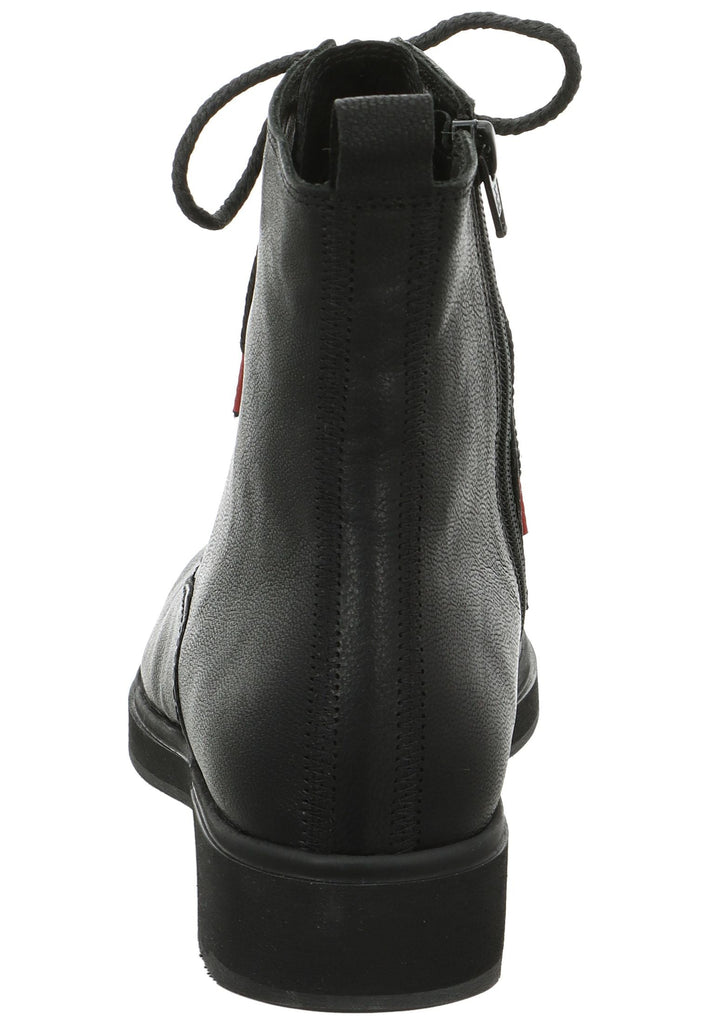 Think! Stiefelette Nappaleder Schwarz