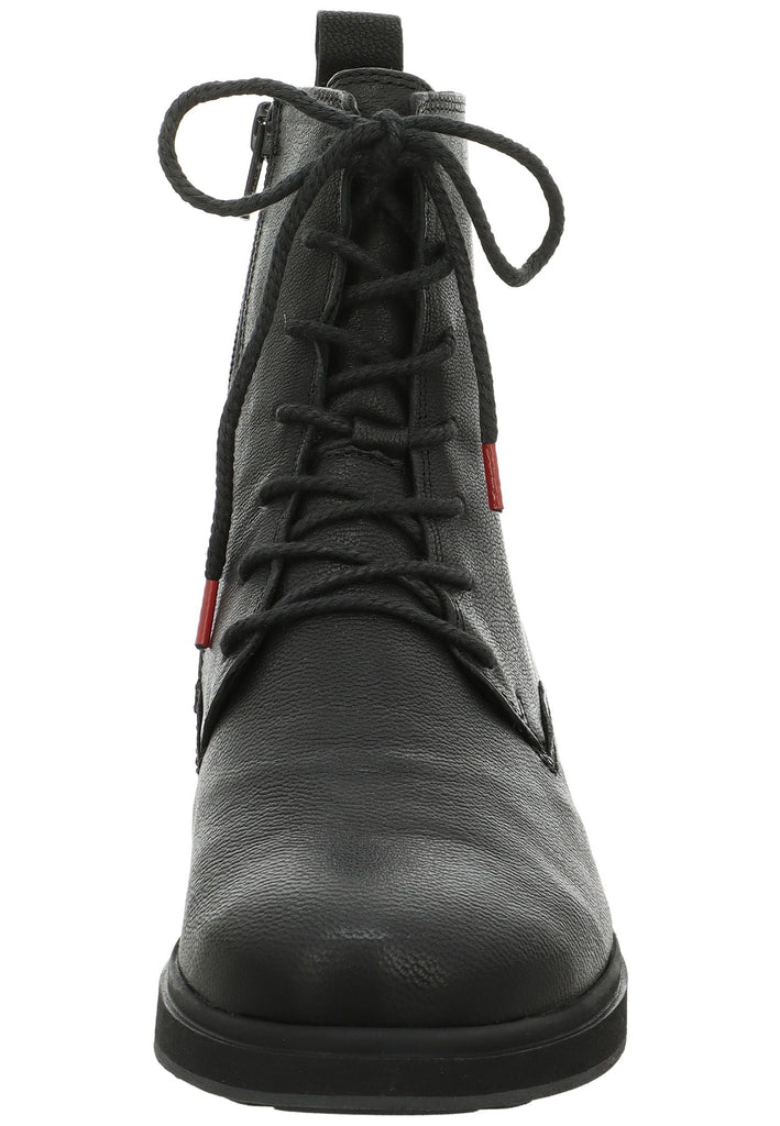 Think! Stiefelette Nappaleder Schwarz