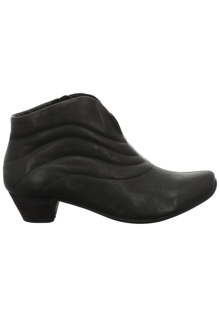Think! Stiefelette Nappaleder Schwarz