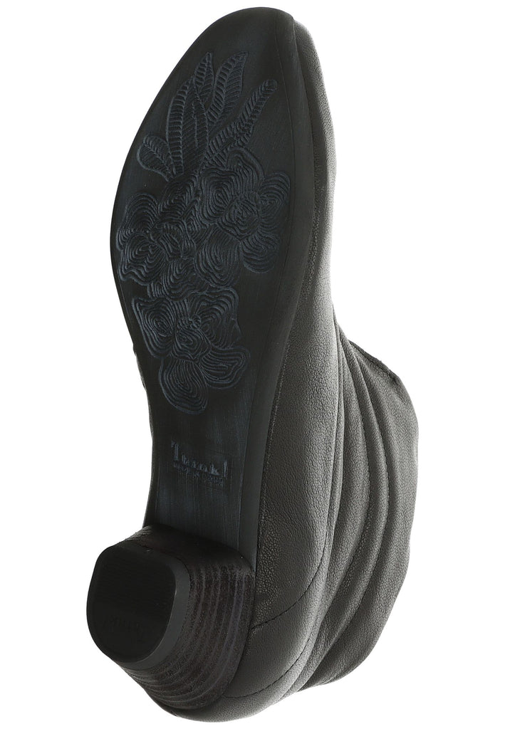 Think! Stiefelette Nappaleder Schwarz
