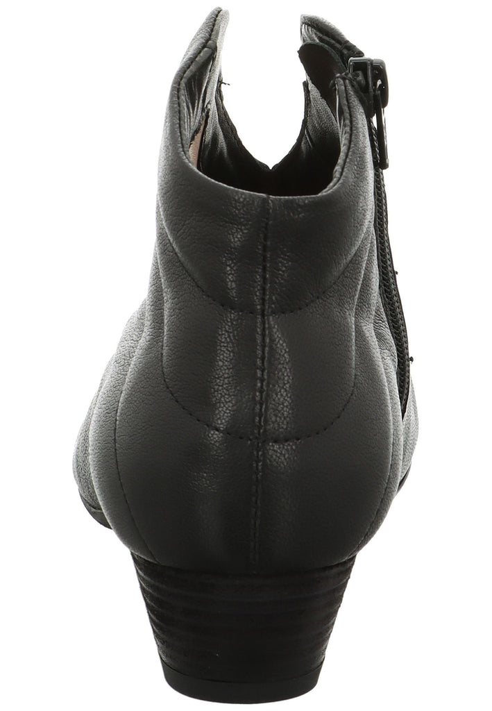 Think! Stiefelette Nappaleder Schwarz