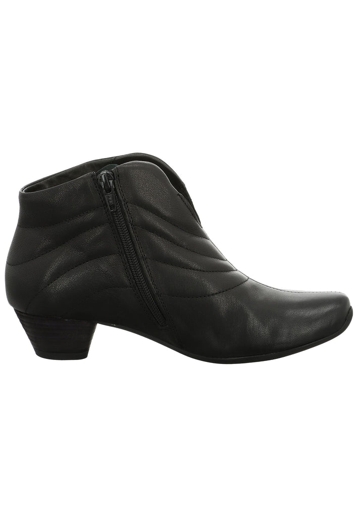 Think! Stiefelette Nappaleder Schwarz