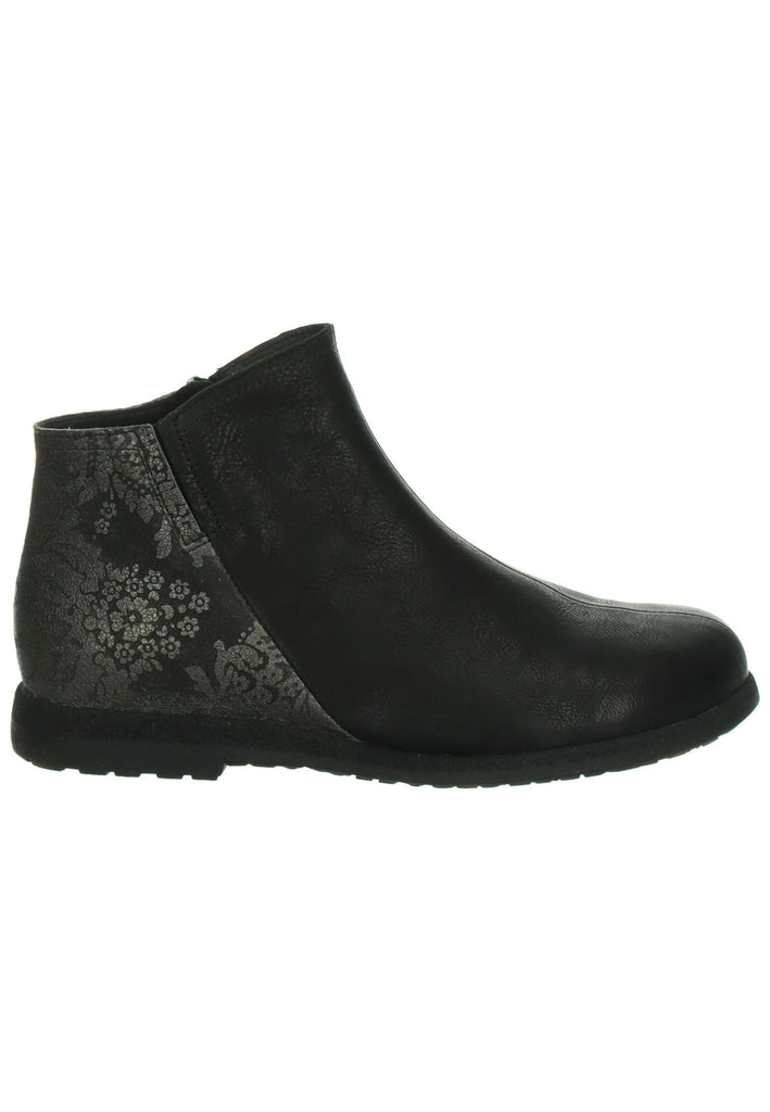 Think! Stiefelette Nappaleder Schwarz
