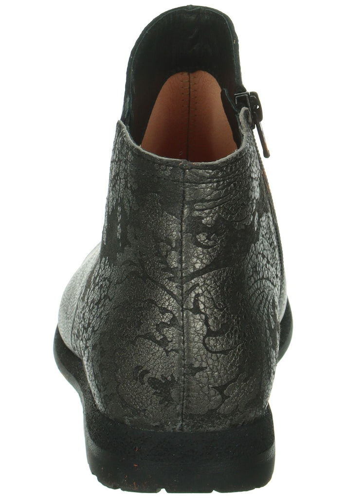 Think! Stiefelette Nappaleder Schwarz