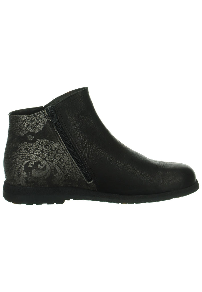Think! Stiefelette Nappaleder Schwarz