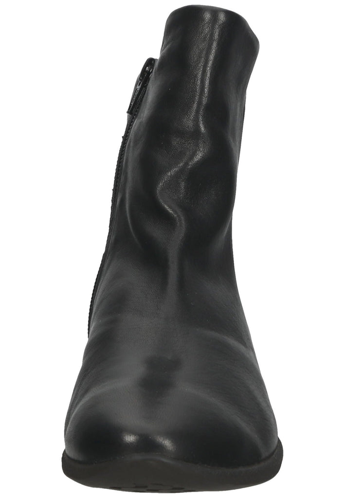 Think! Stiefelette Nappaleder Schwarz
