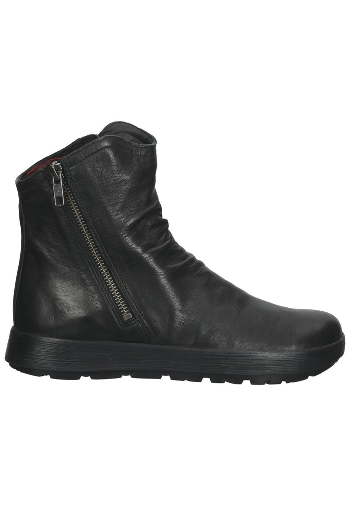 Think! Stiefelette Nappaleder Schwarz