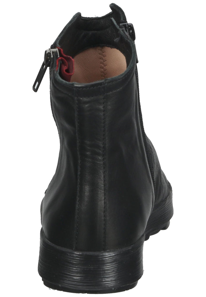 Think! Stiefelette Nappaleder Schwarz