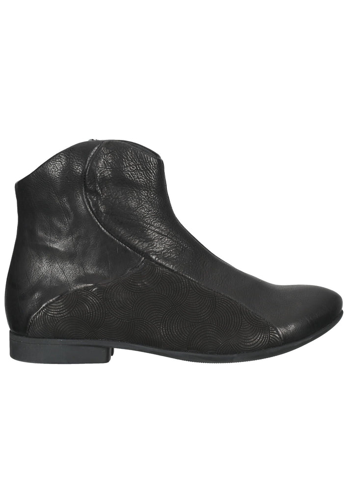 Think! Stiefelette Nappaleder Schwarz