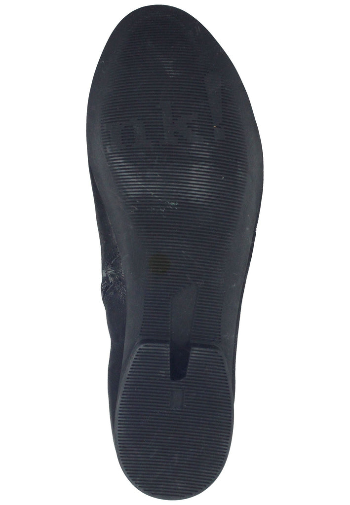 Think! Stiefelette Nappaleder Schwarz