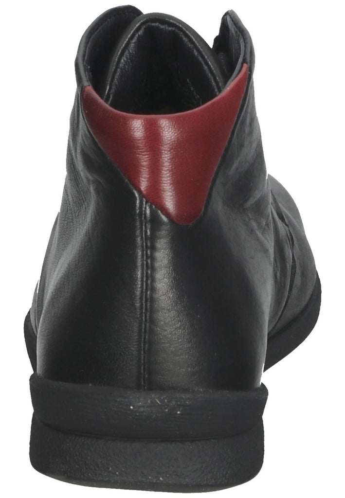Think! Stiefelette Nappaleder Schwarz