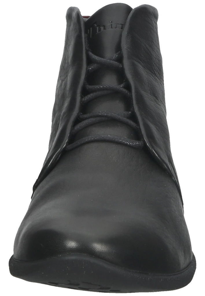 Think! Stiefelette Nappaleder Schwarz