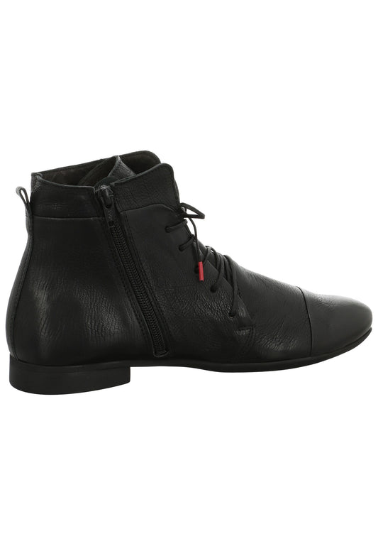 Think! Stiefelette Nappaleder Schwarz