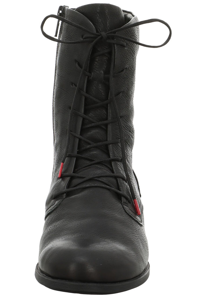 Think! Stiefelette Nappaleder Schwarz Warmfutter