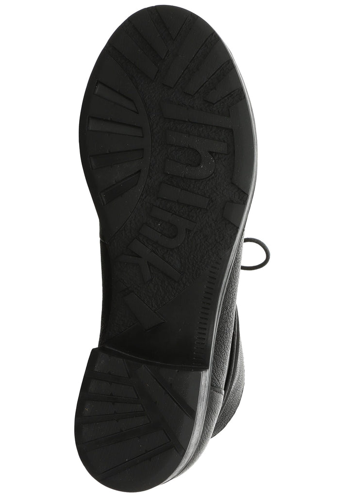 Think! Stiefelette Nappaleder Schwarz Warmfutter