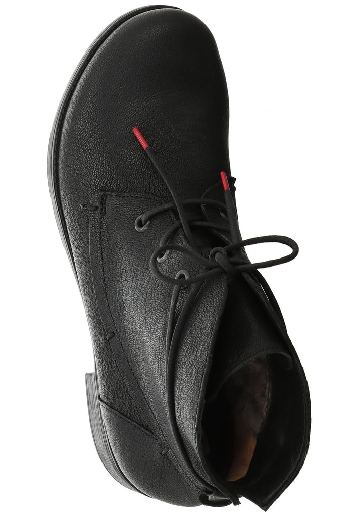 Think! Stiefelette Nappaleder Schwarz Warmfutter