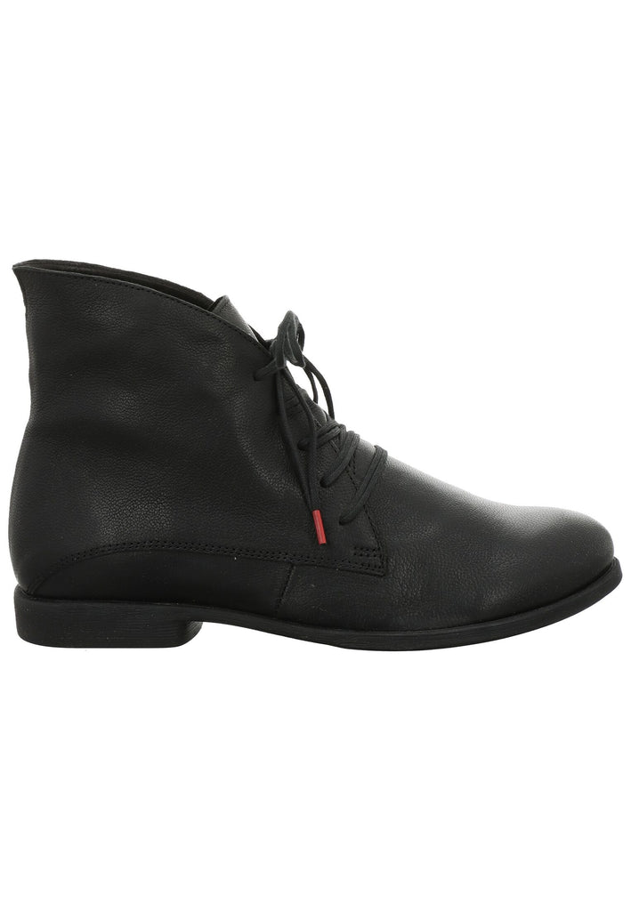 Think! Stiefelette Nappaleder Schwarz Warmfutter