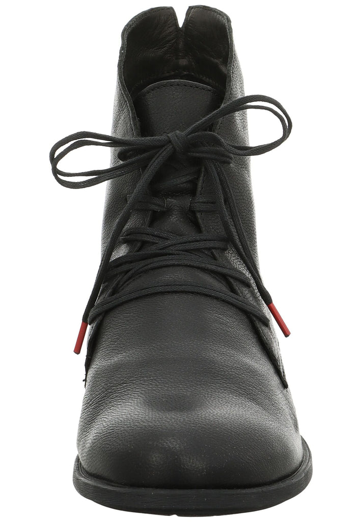 Think! Stiefelette Nappaleder Schwarz Warmfutter