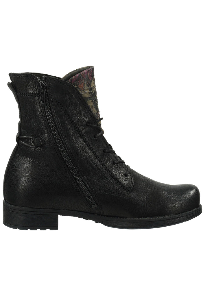Think! Stiefelette Nappaleder Schwarz Warmfutter