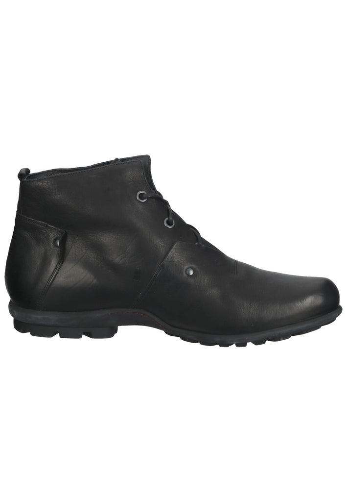Think! Stiefelette Nappaleder Schwarz Warmfutter