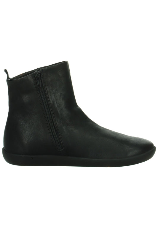 Think! Stiefelette Nappaleder Schwarz Warmfutter