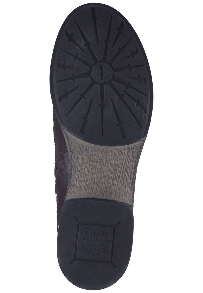 Think! Stiefelette Nappaleder Tabacco