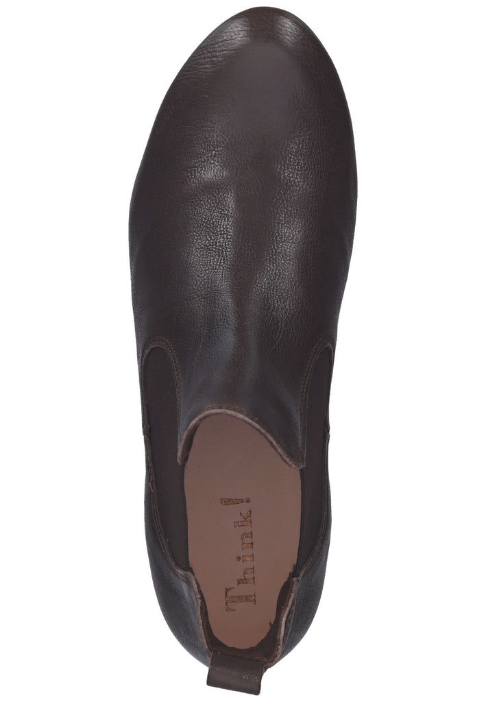 Think! Stiefelette Nappaleder Tabacco