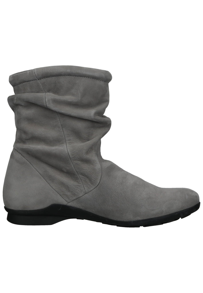 Think! Stiefelette Nubukleder Grau