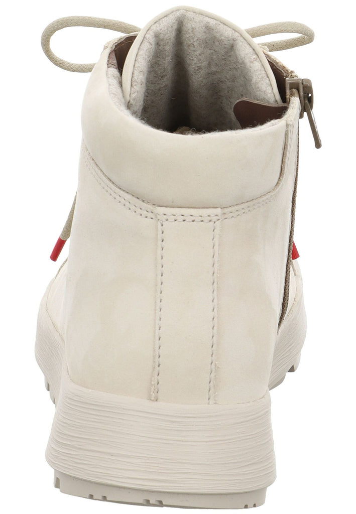 Think! Stiefelette Nubukleder Leinen