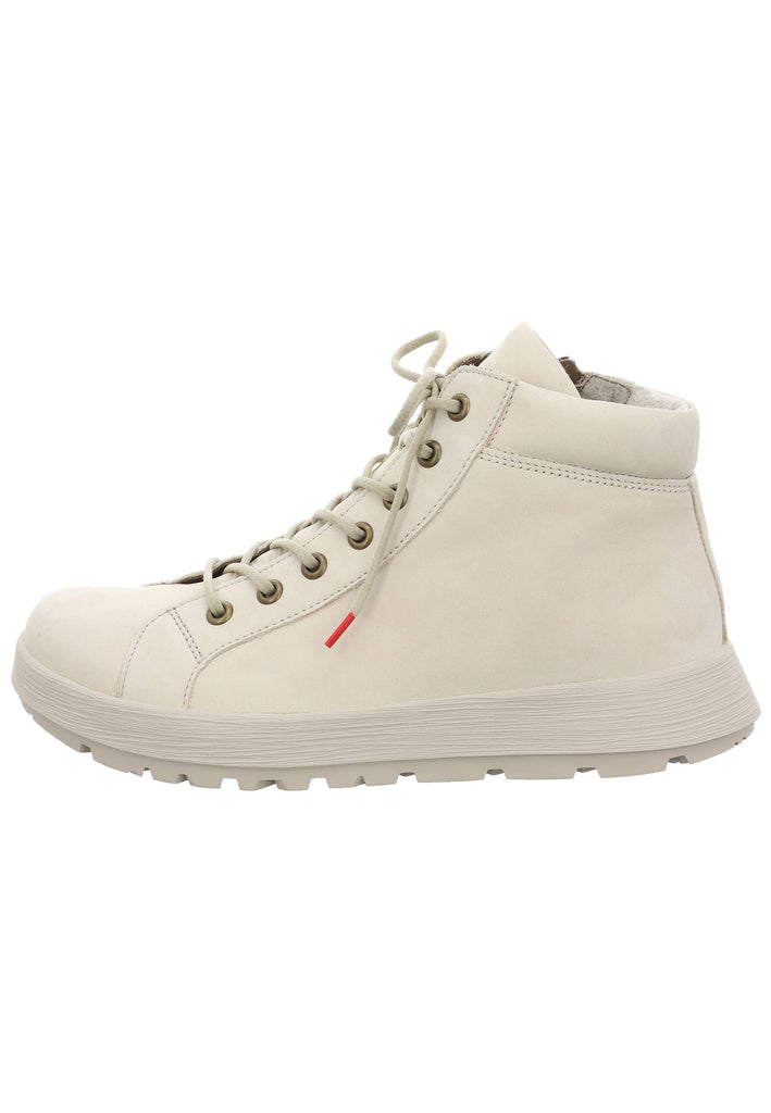 Think! Stiefelette Nubukleder Leinen