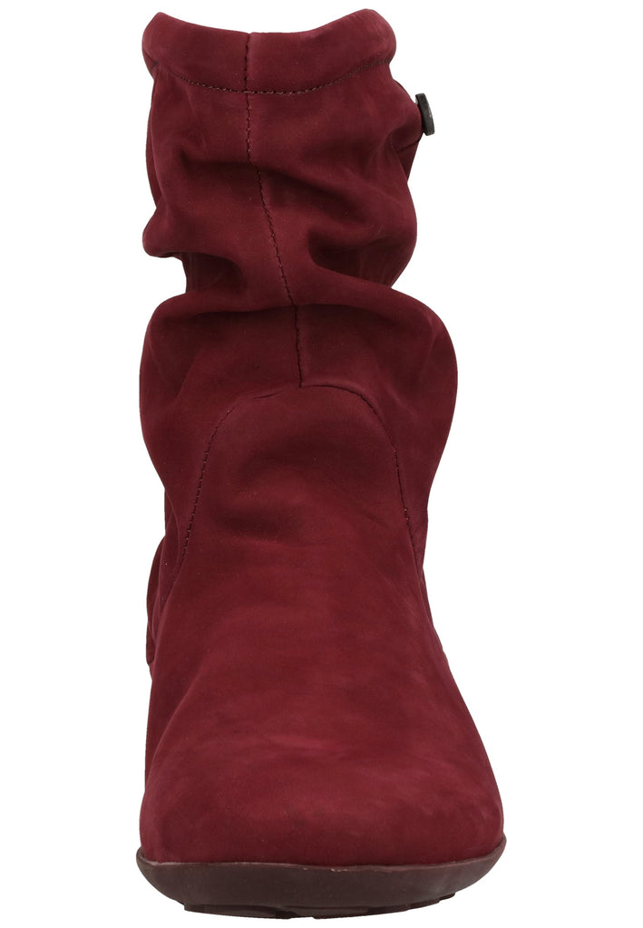 Think! Stiefelette Nubukleder Magenta