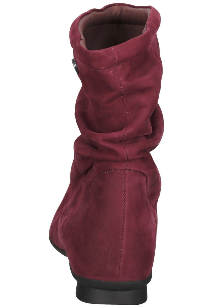 Think! Stiefelette Nubukleder Rot