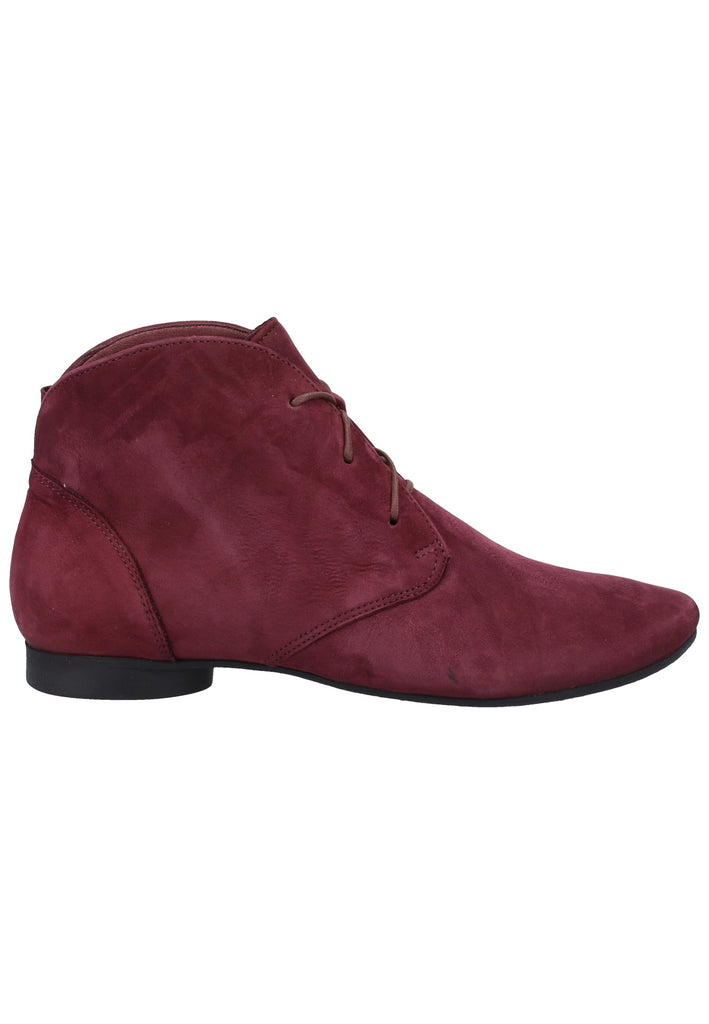 Think! Stiefelette Nubukleder Rot