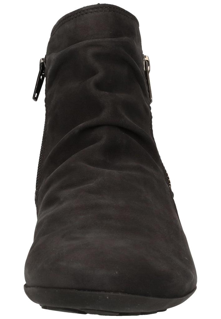 Think! Stiefelette Nubukleder Schwarz