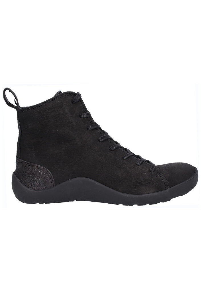 Think! Stiefelette Nubukleder Schwarz