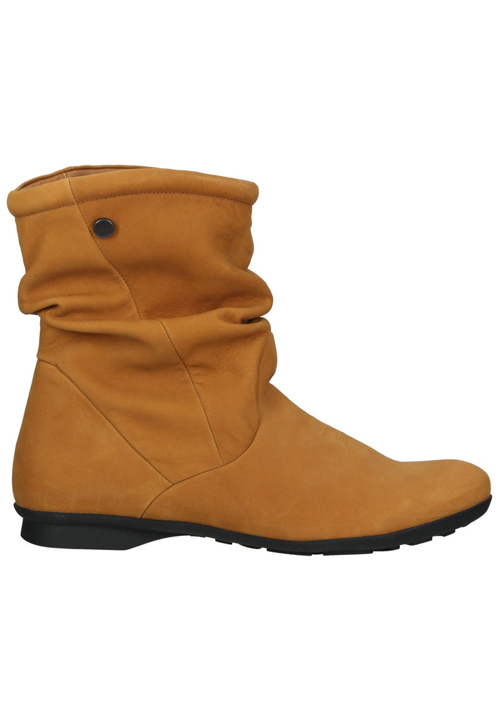 Think! Stiefelette Nubukleder Senf