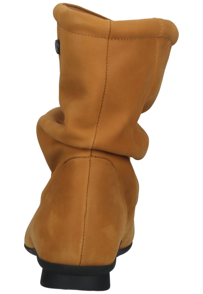 Think! Stiefelette Nubukleder Senf