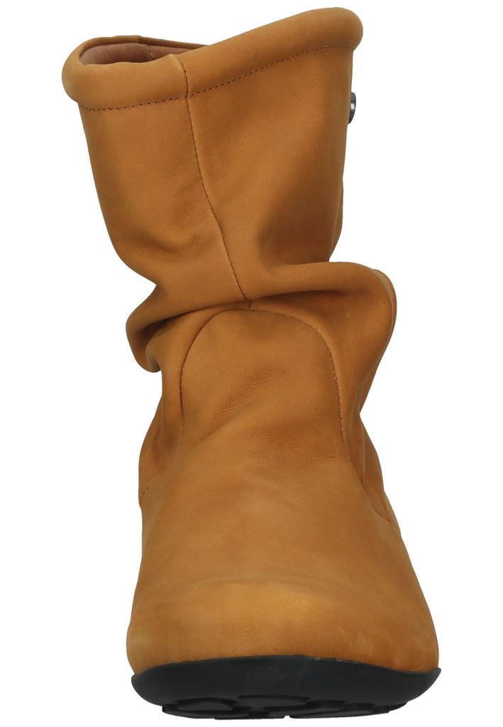 Think! Stiefelette Nubukleder Senf